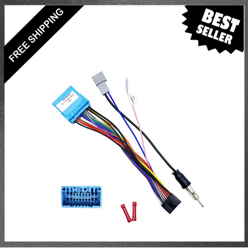 16pin iso radio - radio, harness